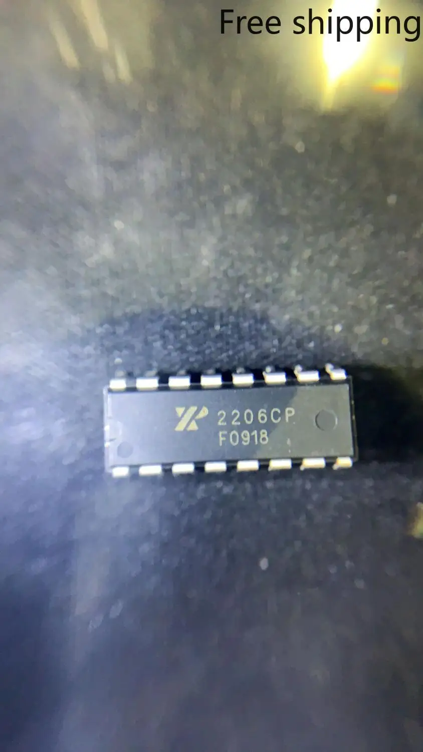 

10pcs/lot XR2206CP XR2206 2206CP DIP16 100% NEW Original in stock.
