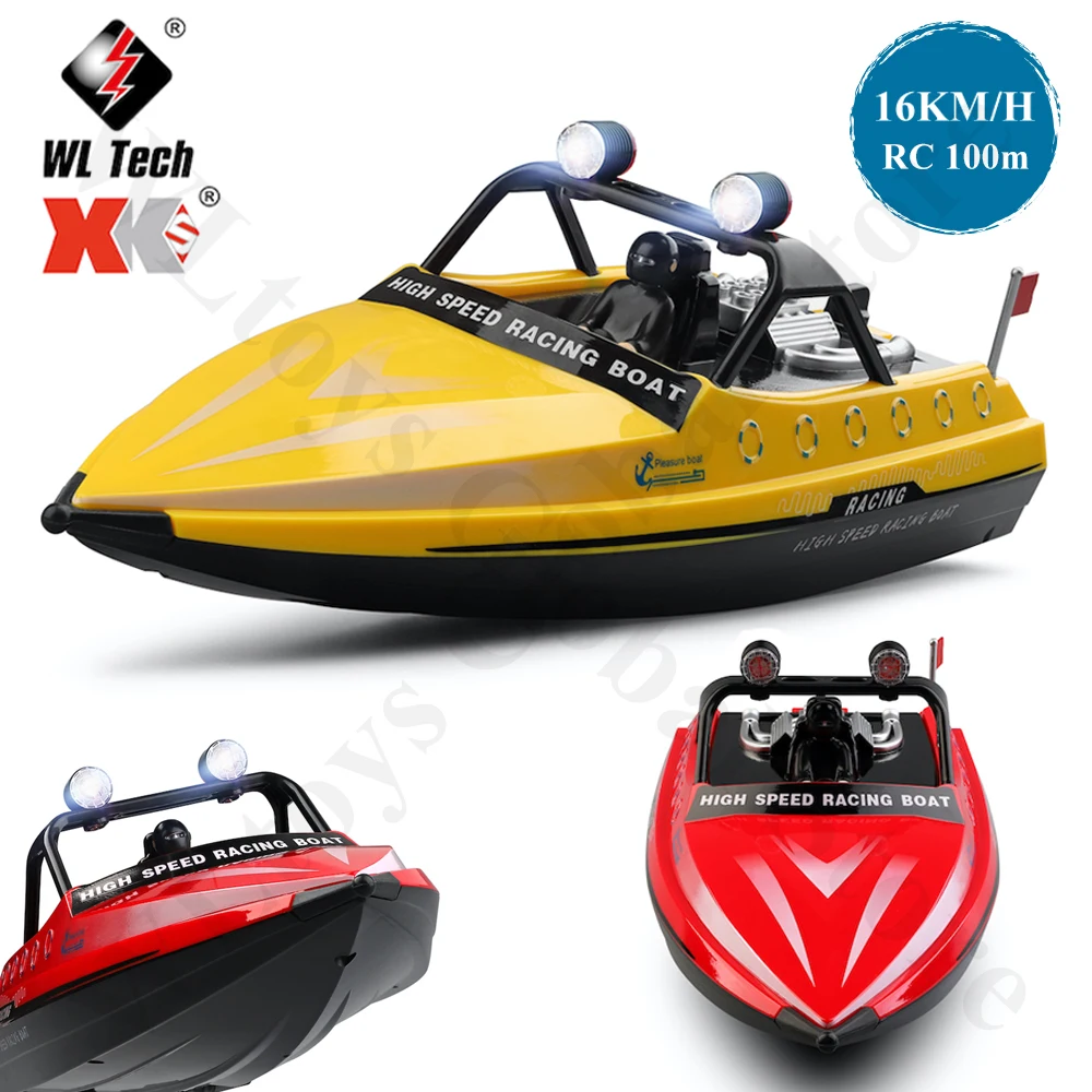 WLtoys 917 RC Boat 2.4G RC High Speed Racing Boat Waterproof Model Electric Radio Remote Control Speedboat Gifts Toys For Boys