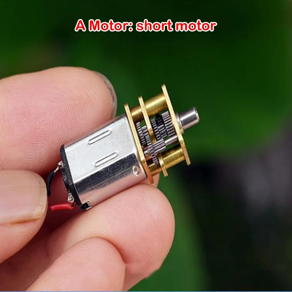 Мини N20 мотор-редуктор цельнометаллический редуктор постоянного тока 5 В-6 В 53