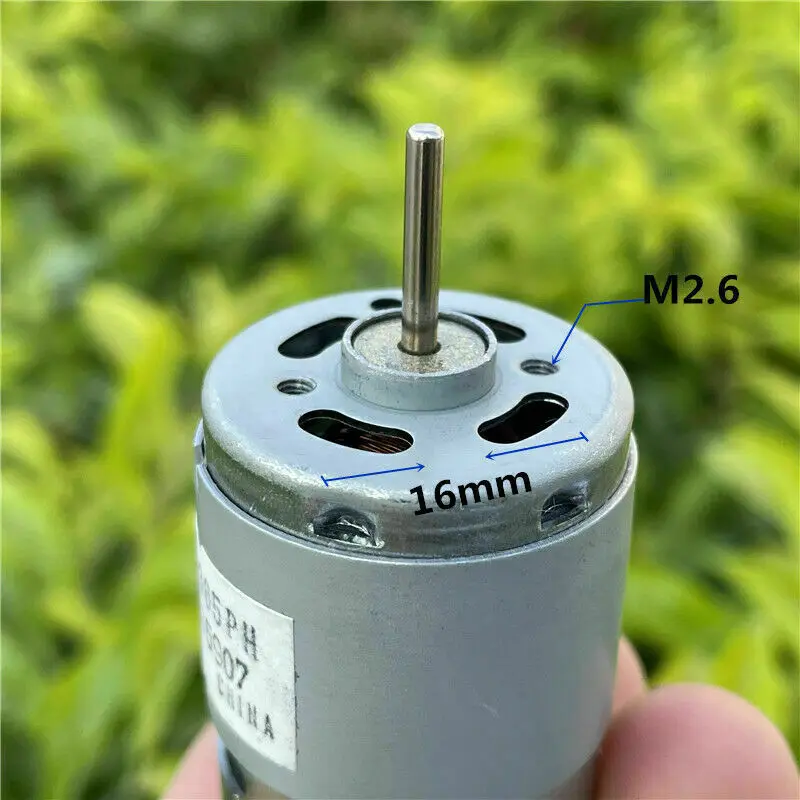 MABUCHI RS-385PH-2465 DC 12V 18V 24V высокоскоростной Мощный мини-электродвигатель 28 мм - купить
