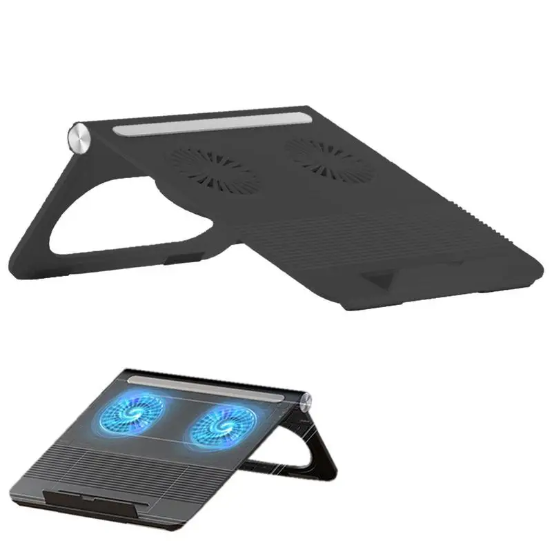 Notebook COOLER For Computer Fan Tablet Hand-painted Book Support Radiator Professional Heat Dissipation Which Have 2fan Notebook COOLER For Computer Fan Tablet Hand-painted Book Support Radiator Professional Heat Dissipation Which Have 2fan