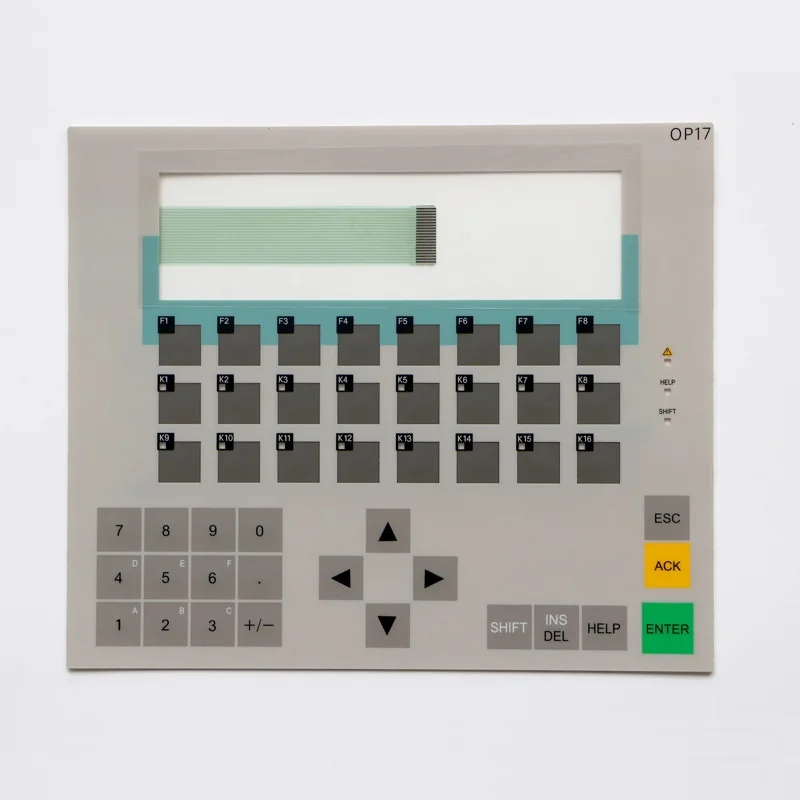 Для 6AV3617-5BB00-0AB0 6AV3 617-5BB00-0AB0 OP17 Защитная пленка для переключателя мембранной