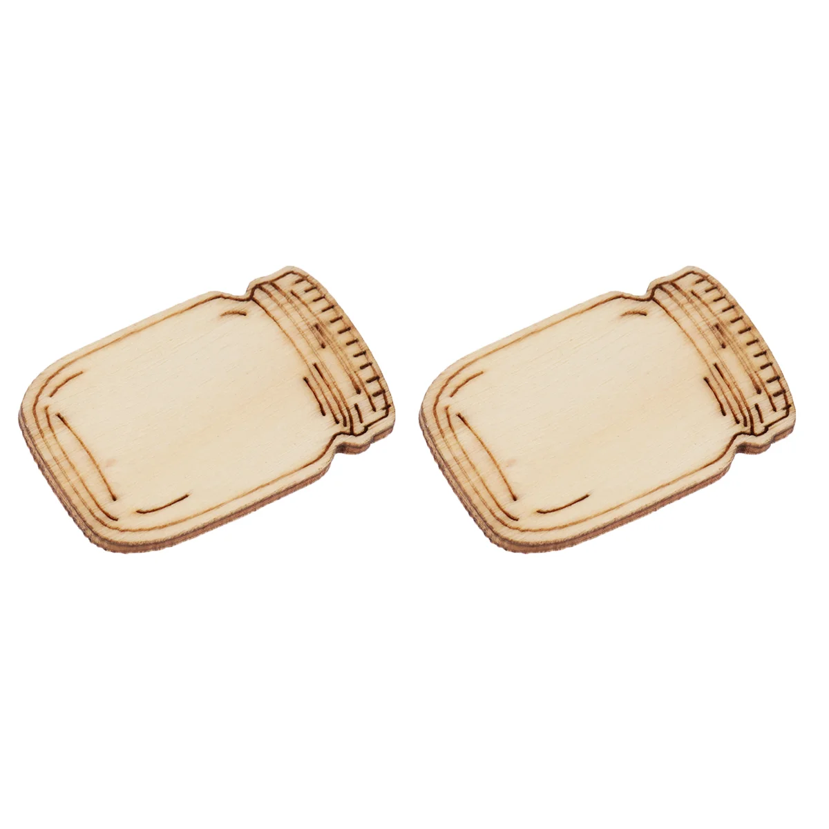 

Wooden Diy Slices Crafts Pieces Bottle Unfinished Cutouts Manual Embellishment Graffiti Painting Craft Woods Cartoon Chips Wood