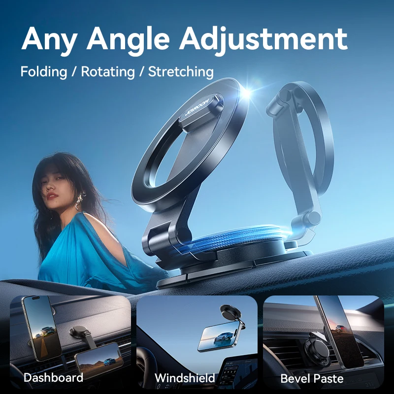 Магнитный автомобильный держатель для телефона Joyroom полностью Металлическая