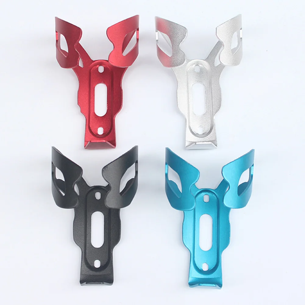 

1pc Bike Bottle Cage High Strength Aluminum Alloy 50g 120*75*75mm For Water Bottles With A Diameter Of 7.5-9.5cm Bicycle Parts