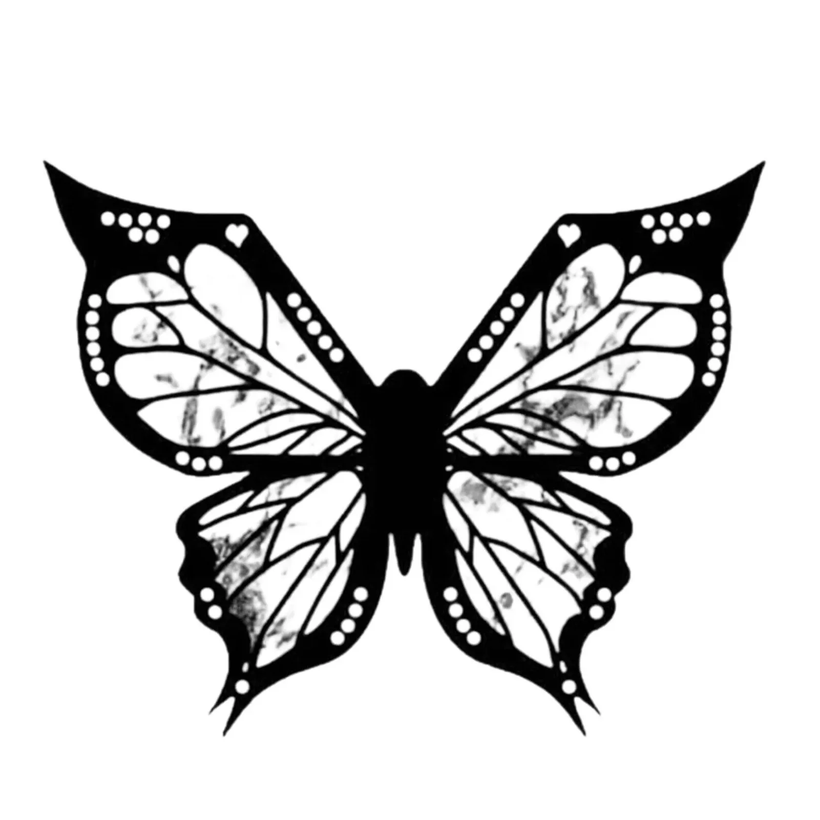 Креативная подводка для глаз в виде бабочки легкое управление Гибкая штамп