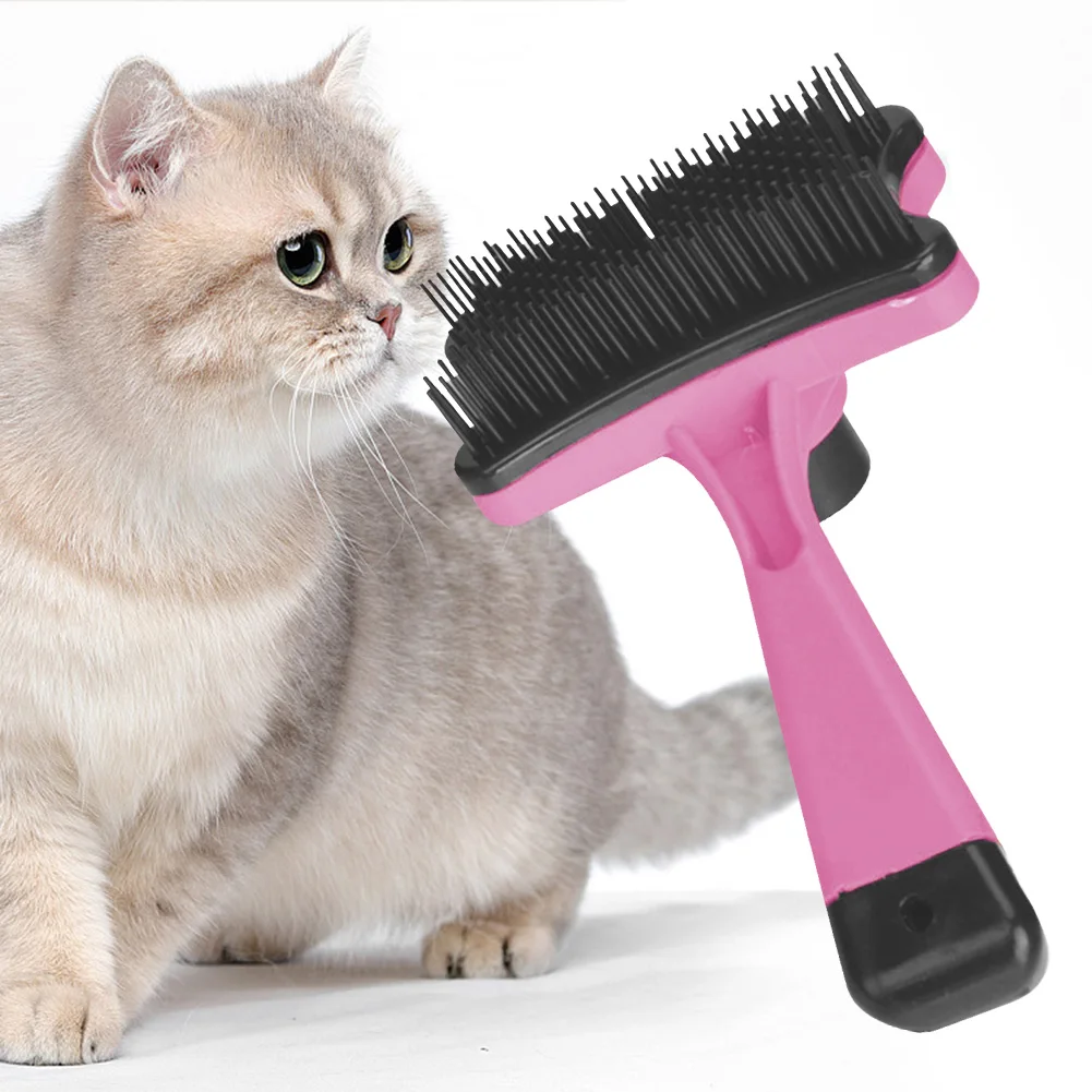 

Многофункциональная расческа для удаления шерсти собак, Портативный прочный резак для узелка меха, пластиковые инструменты для ухода за ко...