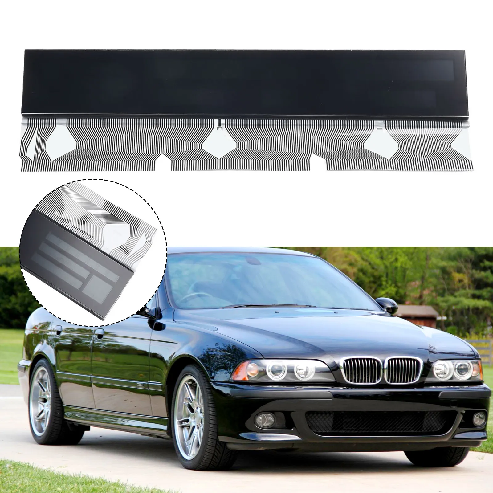 ЖК-экран приборной панели 760iL 1995-2001 для 5 серии M5X51996-2003 ремонт дисплея элегантный