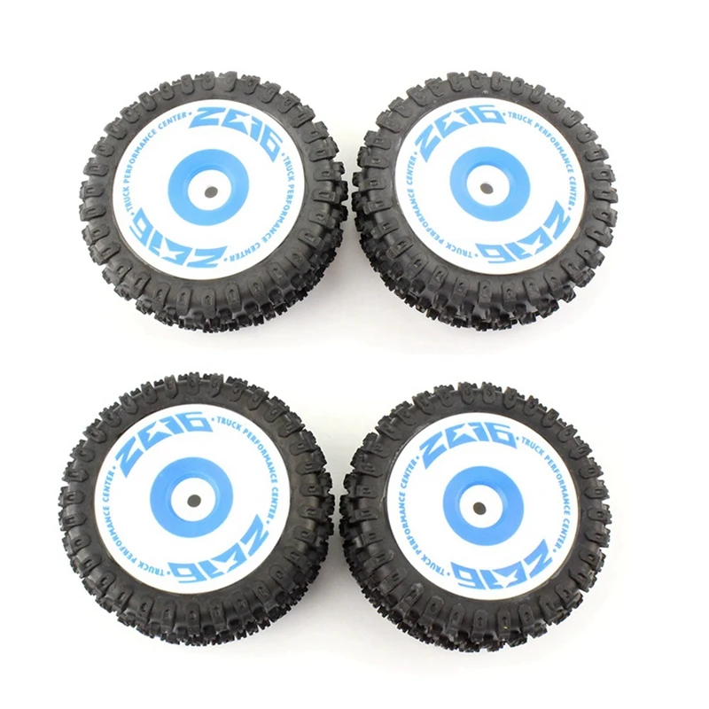 

8Pcs Front And Rear Tires Wheel Tyre For Wltoys 124017 1/12 RC Car Upgrade Parts Spare Accessories