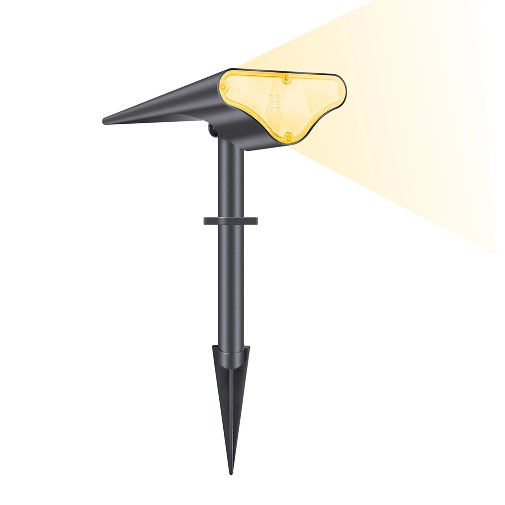 

Солнечная лужайка, внешняя погодозащищенная пластиковая лампа для сада, внутреннего дворика, дорожки, улицы, домашнего освещения, белая