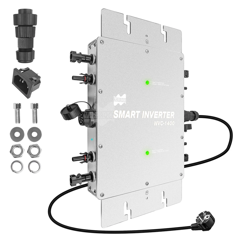

1400W Grid Tie Inverter DC22-50V to AC 220V Solar Pure Sine Wave Converter Use for Solar PV Panels Microinverter