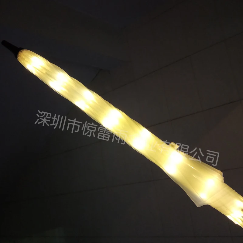 Зонтик со светодиодными светоизлучающими элементами Дождь |