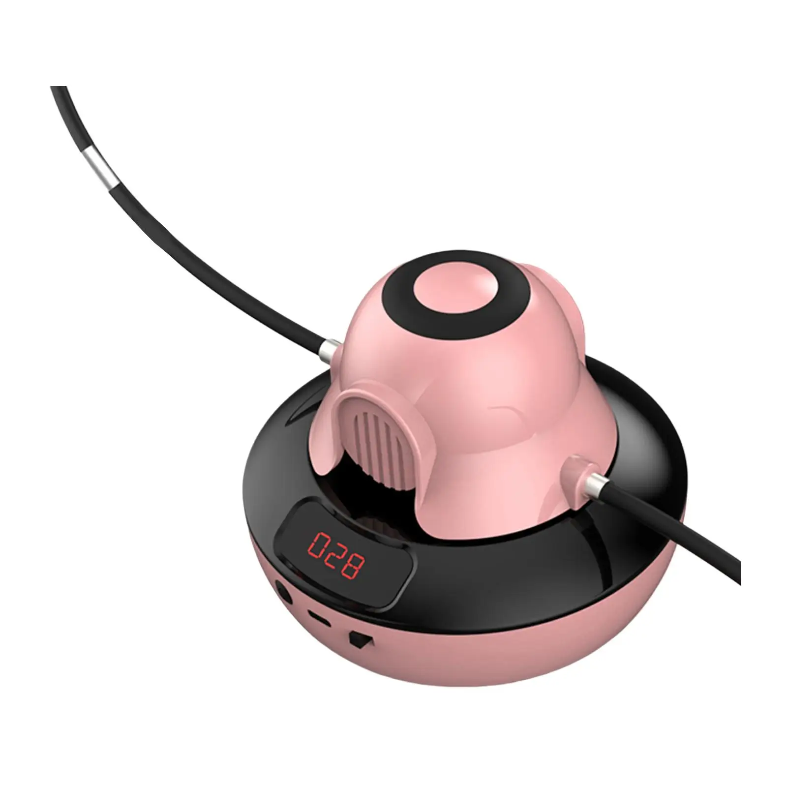 Электрическая Скакалка для взрослых и детей бесшумный LED дисплей цифровой