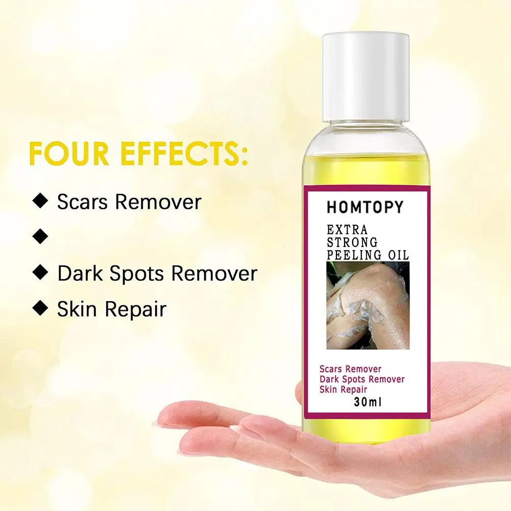 110 мл желтое пилинг-масло растительное эфирное отбеливание локтей осветление