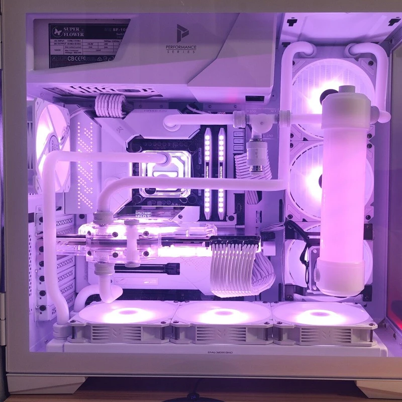 Bykski CB-PMMAFR матовая трубка OD12/14/16 мм акриловая жесткая 50 см для ПК охлаждающая вода