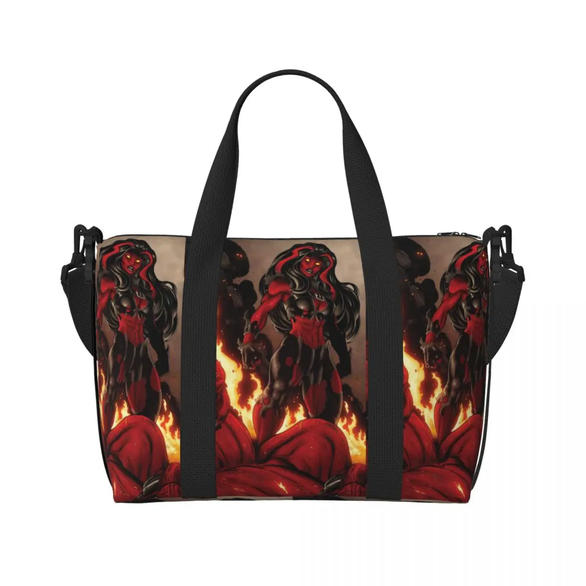 Женская пляжная сумка-тоут She Hulk с большим отделением