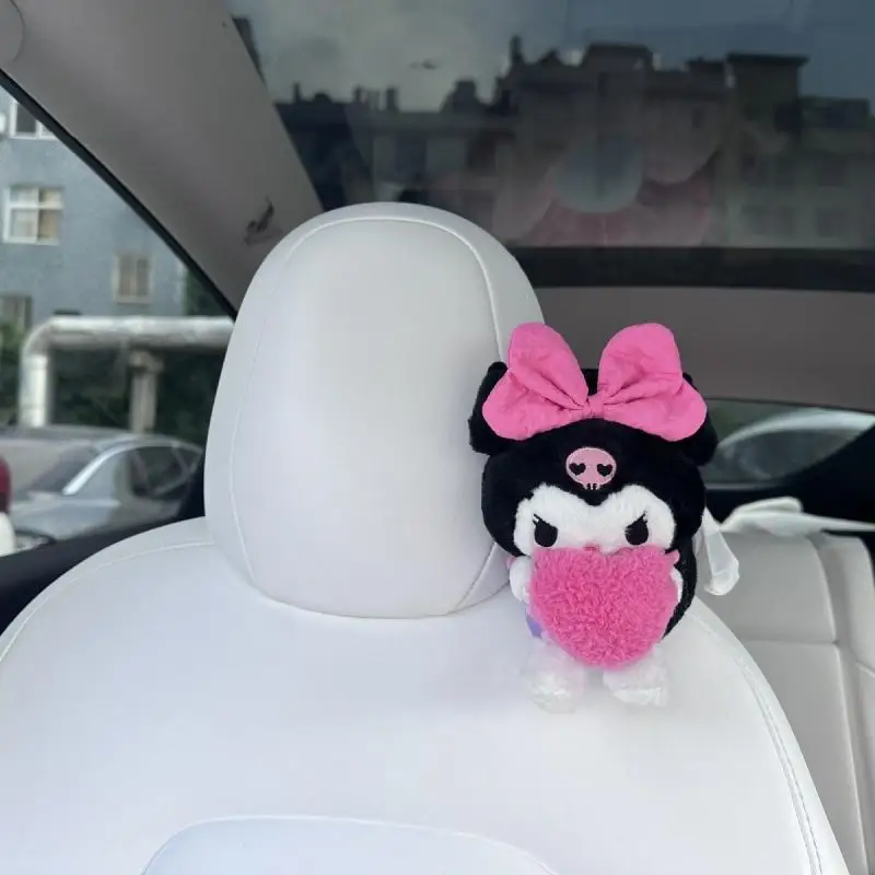Sanrio автомобили аниме украшение кукла плюшевая игрушка Kuromi Hello Kitty мультфильм