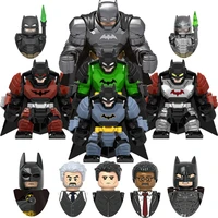 movies plastic batman anime dolls mini action toy figures building blocks assembly educational toys kids birthday gifts x0334