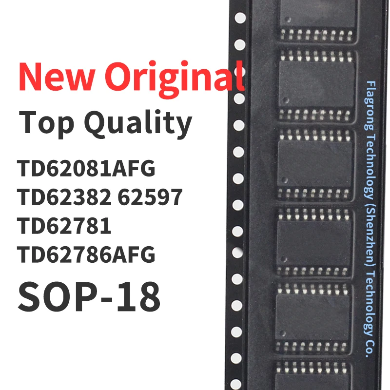 10 PCS TD62081AFG TD62382 TD62597 TD62781 DT62786 AF AFG SMD SOP18 Chip IC New Original