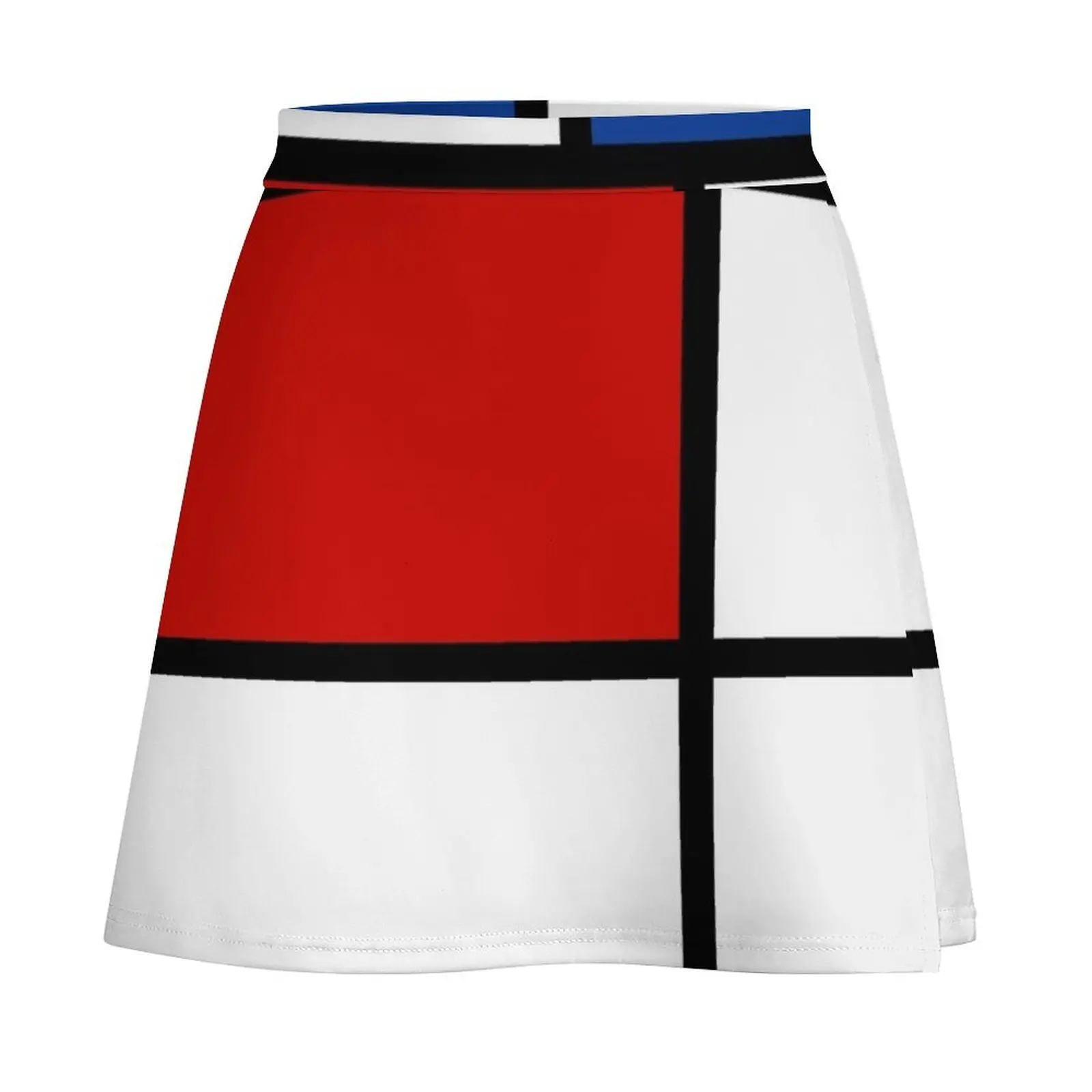 De Stijl # 1 (вдохновленная модной) мини-юбка модная корейская одежда милая юбка