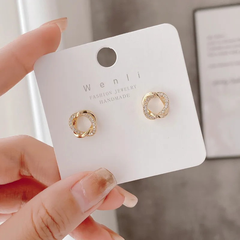 

925 Silver Needle Earrings Fashion Luxury Pearl Earrings Women's Exquisite Elegant High Quality Earrings Wedding Jewelry Gift
