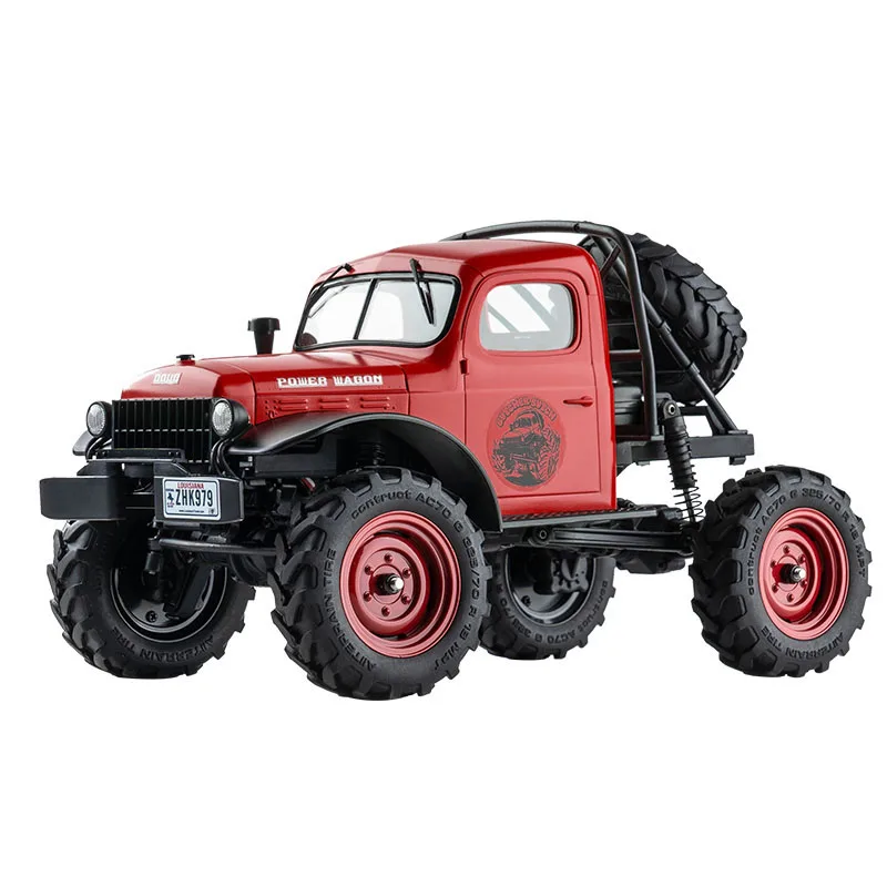 Радиоуправляемый внедорожник FMS 124 FCX24 RTR Power Wagon 4WD для пустыни, песка, грунтовых дорог, коллекционная модель для хобби, игрушка для мальчиков и взрослых (art.: 3920db24f9f2a) - 3920db24f9f2a
