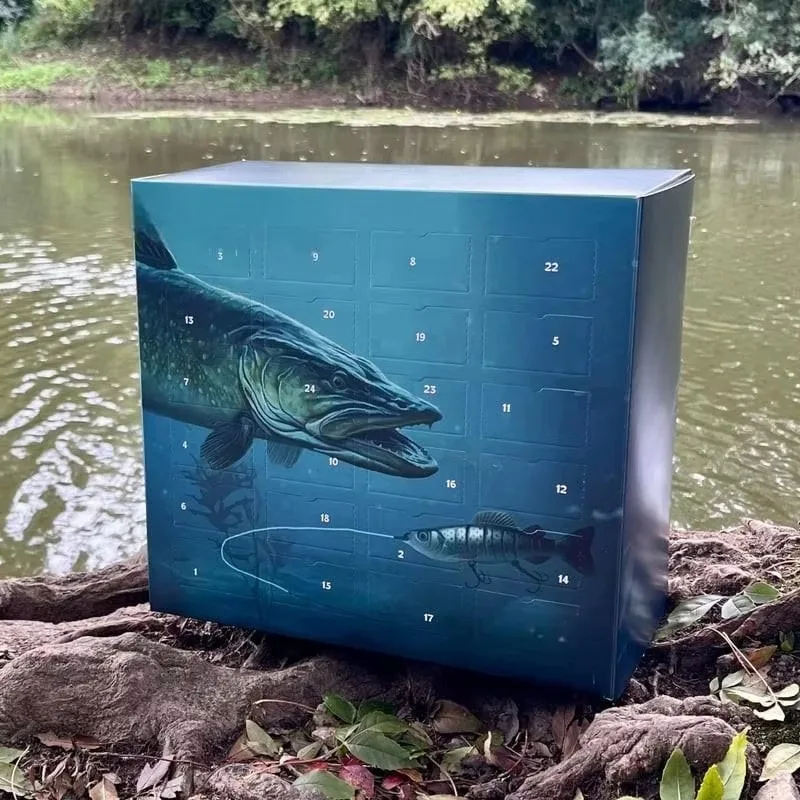 Рождественские рыболовные крючки набор слепых коробок креативный рыболовный