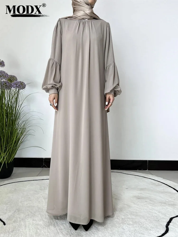 [MODX] 2024 новый модный свободный халат длинная юбка платье этническая одежда