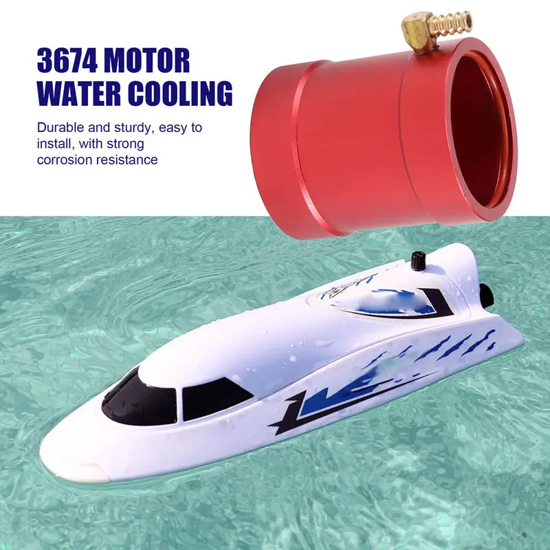 Радиоуправляемая лодка A29F-36 мм RC с водяным охлаждением радиатор для 3660 3674 3650