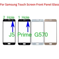 10pcslot for samsung galaxy j5 prime g570 g570f outer glass topfront lens front screen cover without digitizer touch screen
