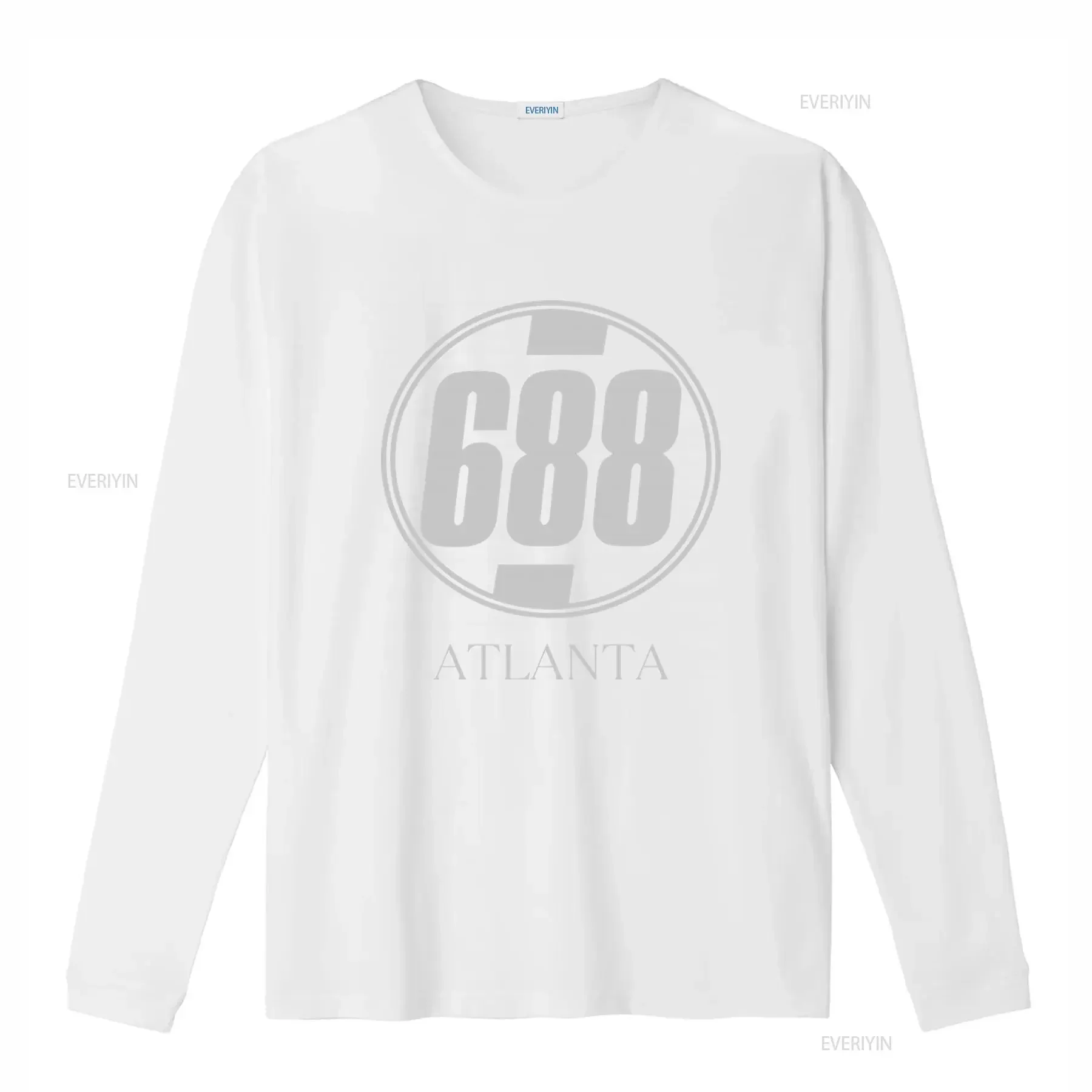 Фото Винтажная футболка 688 Atlanta, вдохновленная фильмом «Беззаботные» (Clueless), с изображением Джоша Пэла Руда, винтажная, с эффектом потертости, повседневная, эластичная, с графическим принтом, слегка состаренная. №4