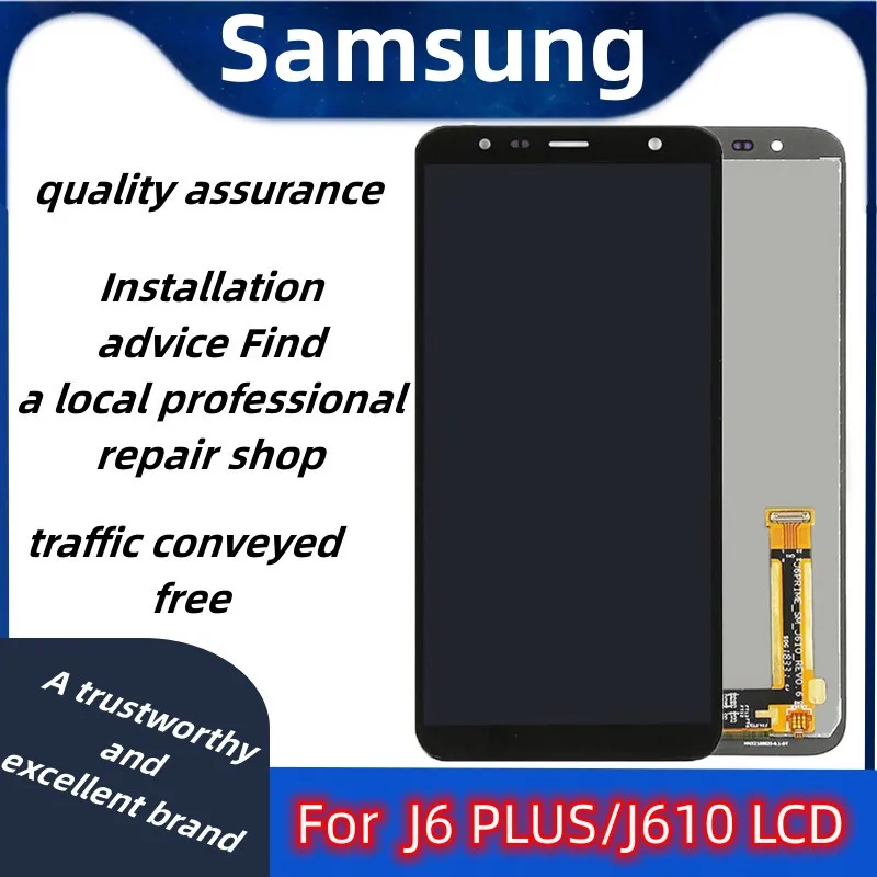 

Original 6.0'' LCD For Samsung Galaxy J6+ J610 J610F J610FN Display LCD Screen replacement for Samsung J6 Plus display screen