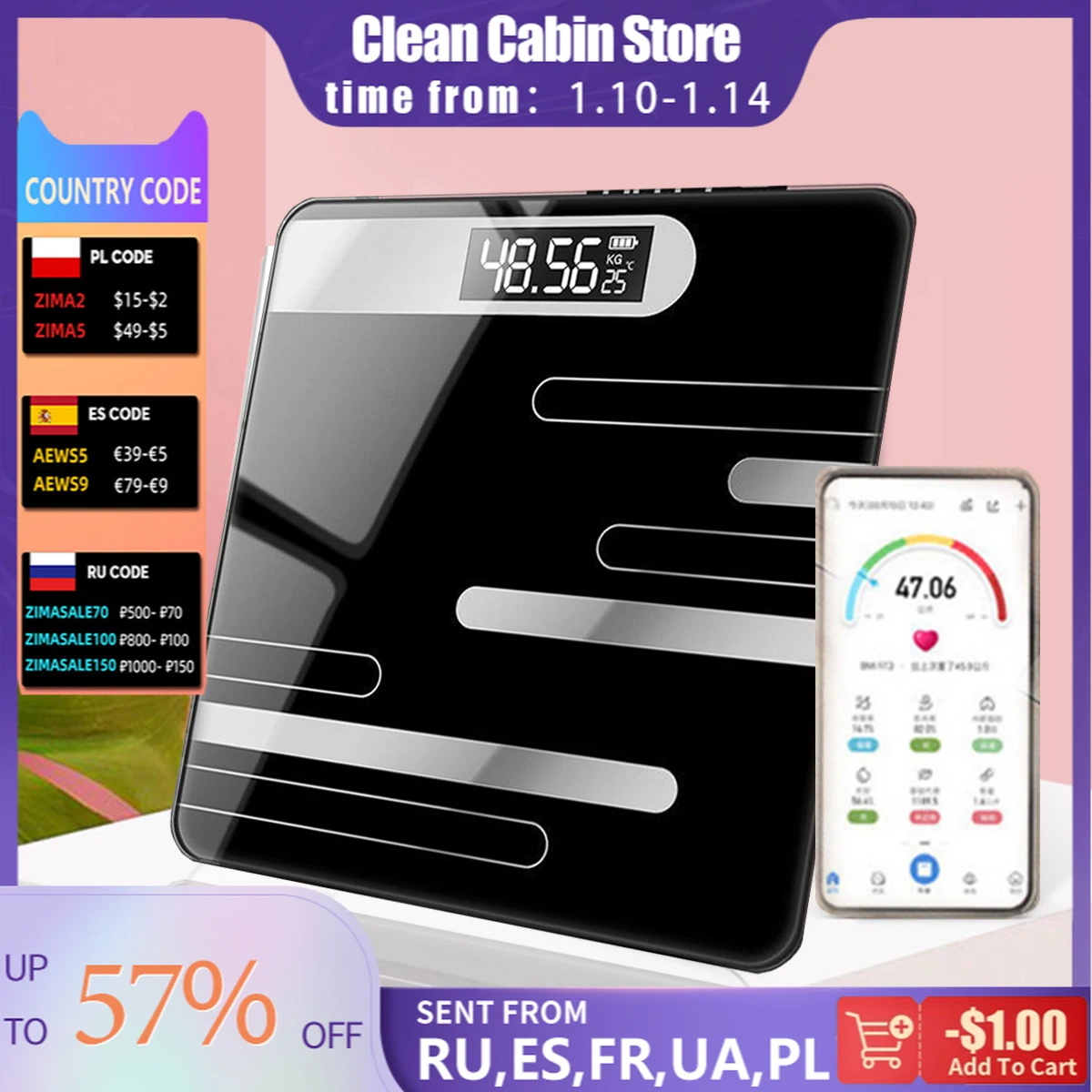 

Scales Weighing Scale Smart Bluetooth Connection Tempered Glass LCD Liquid Crystal Display Fashion .01g Accuracy Scale Pesas