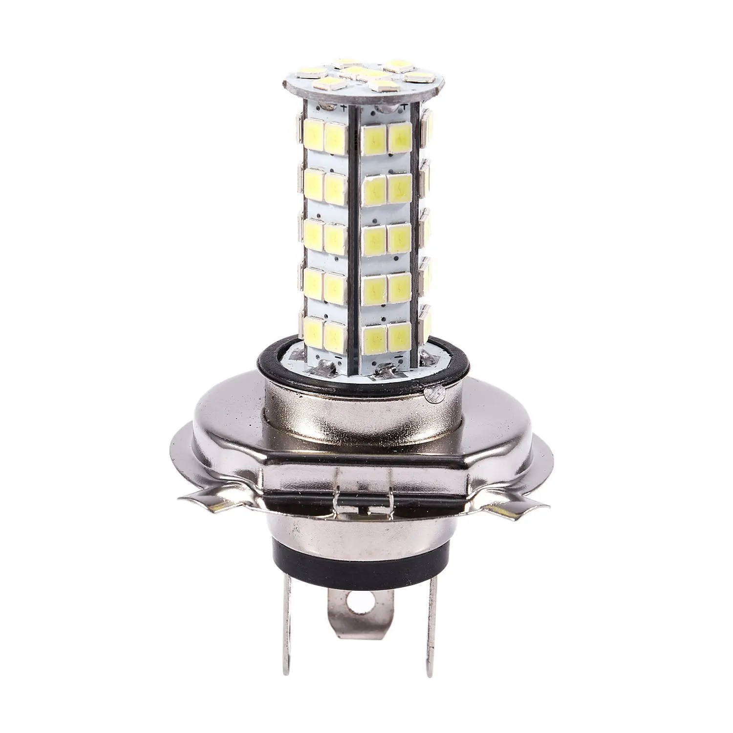 

H4 3528 68-SMD LED 6500K 310-Lumen White Fog Light Bulb Headlight Car DC 12V