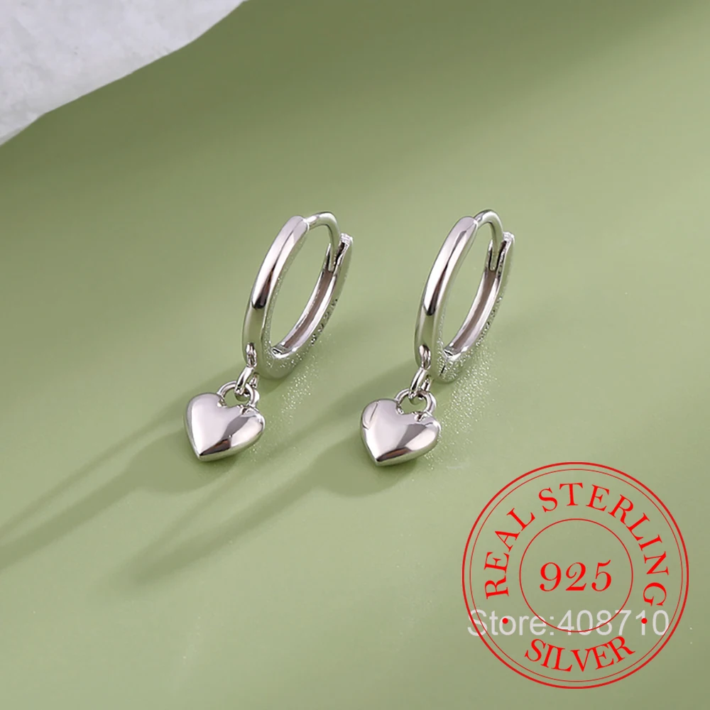 Серьги-кольца женские из серебра 925 пробы с натуральными монетами