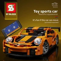 sy block sports car technical famous racing building block ideas moc childrens educational bricks toys for boys birthday gift