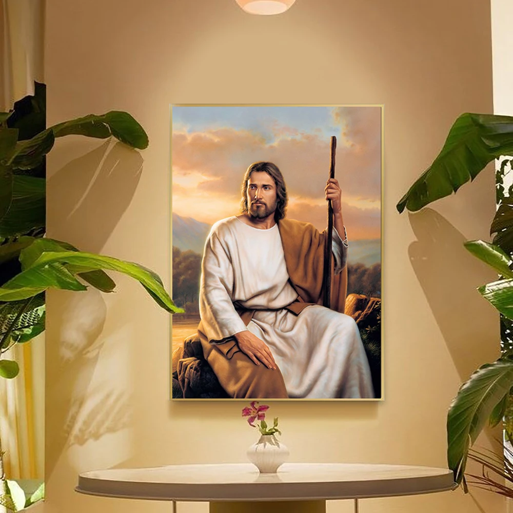 Картина на холсте с изображением Иисуса Христа Симон девей