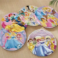 disney princess simplicity multi color dining chair cushion circular decoration seat for office desk cushions home decor