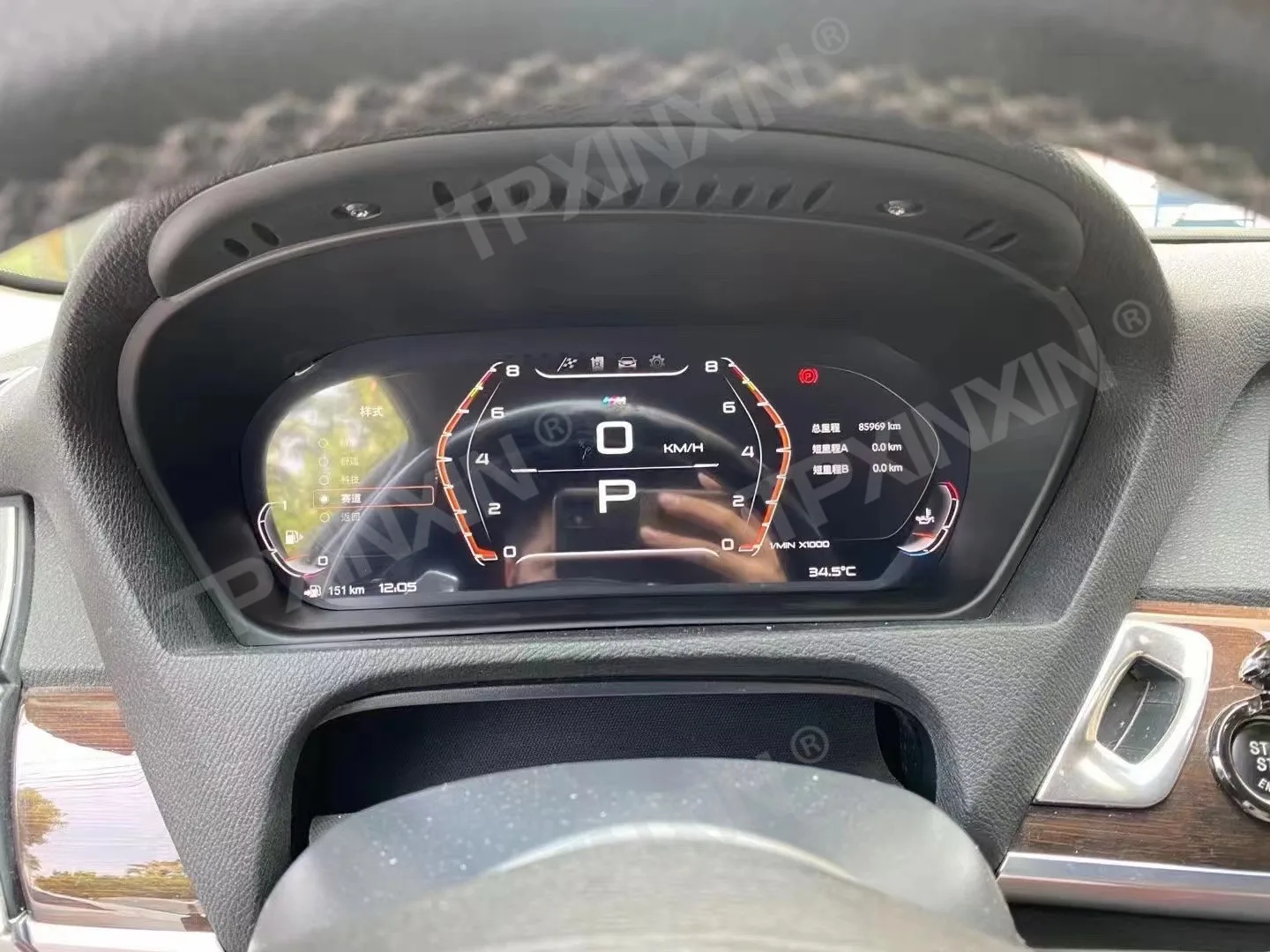 

For BMW X5 E60 E70 E71 HUD Variant Dashboard Entertainment Speed Screen Car Digital Cluster Virtual Cockpit
