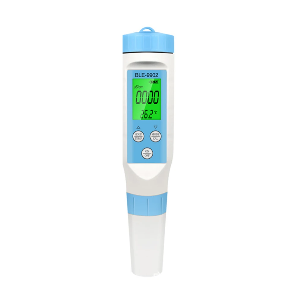 

Water Quality Tester 3 in 1 Pen Type pH EC Temperature Detector with Backlight for Water Aquarium Pool Water Monitor