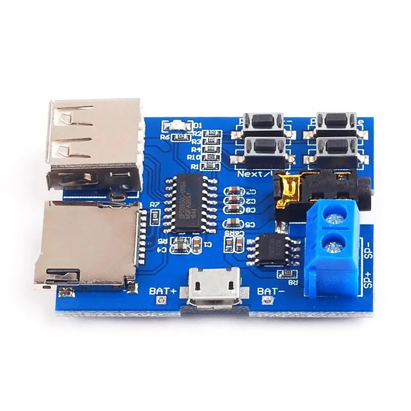 TF-карта U-disk MP3 Плата декодера с форматом module Расшифровка усилителей audio Player |