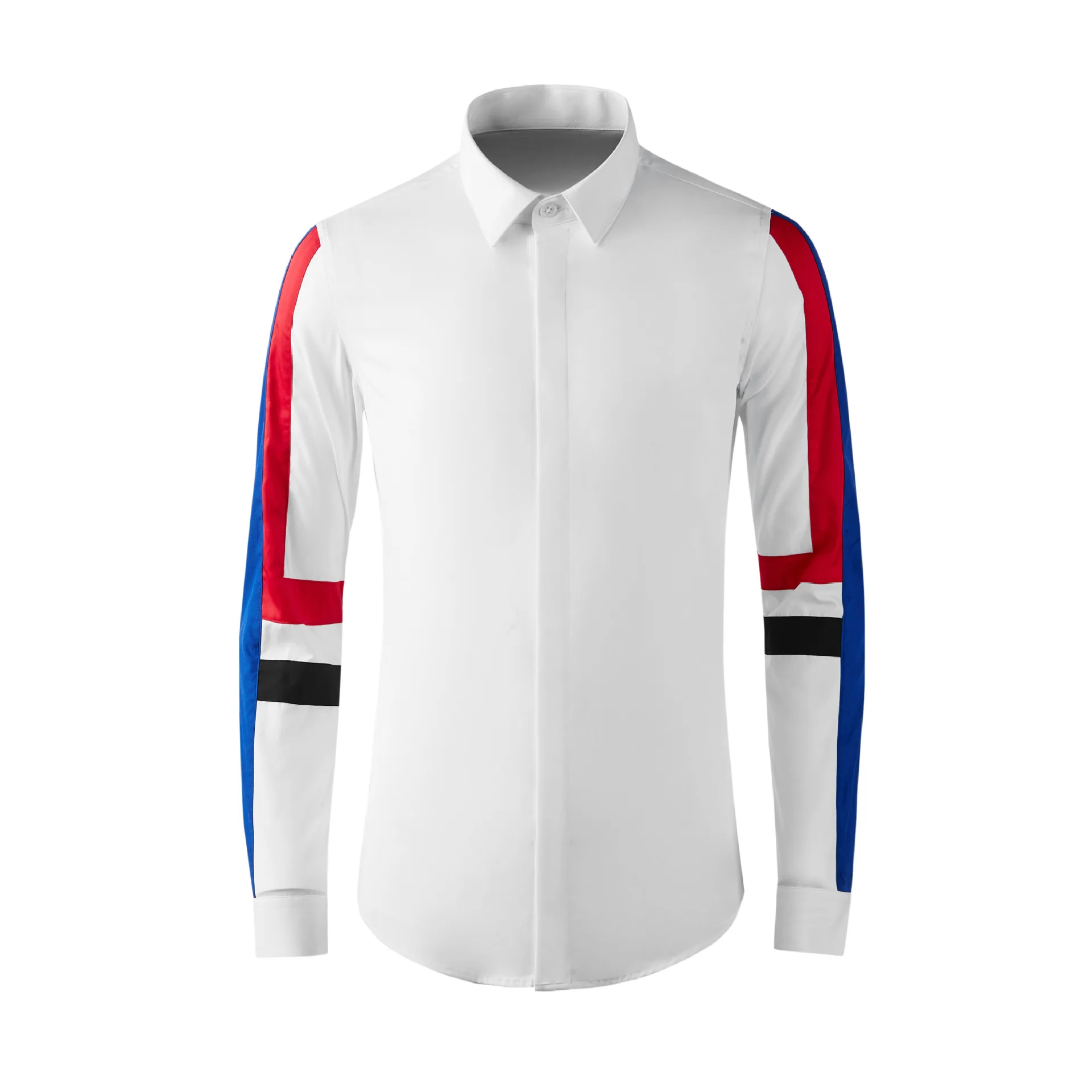 

Высококачественные роскошные ювелирные изделия, новые модные повседневные цветные мужские рубашки, новая дизайнерская рубашка с воротником для Malegood