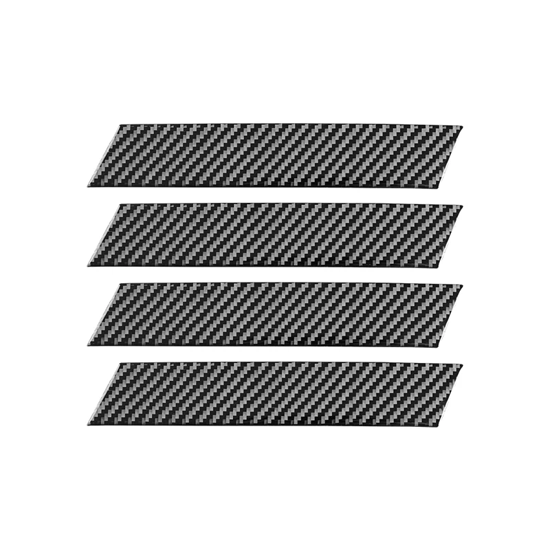 

Carbon Fiber Car Door Inner Handle Panel Decoration Frame Cover For Land Rover Discovery Sport 2021 2022