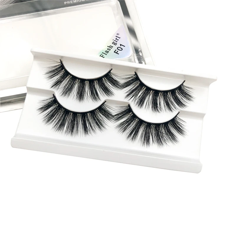 Ресницы Накладные из искусственной норки 2 пары |