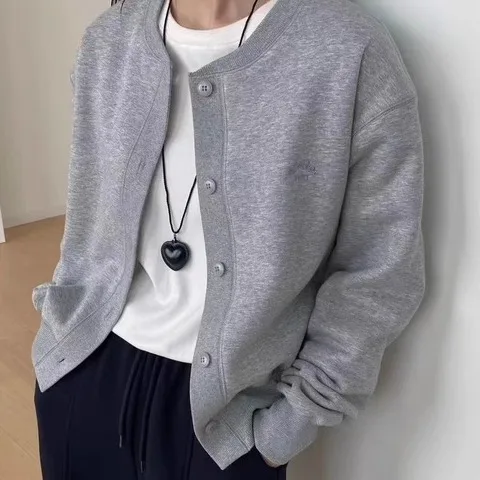 Свободная бейсбольная форма с рукавами реглан и вышивкой в стиле ретро свободная