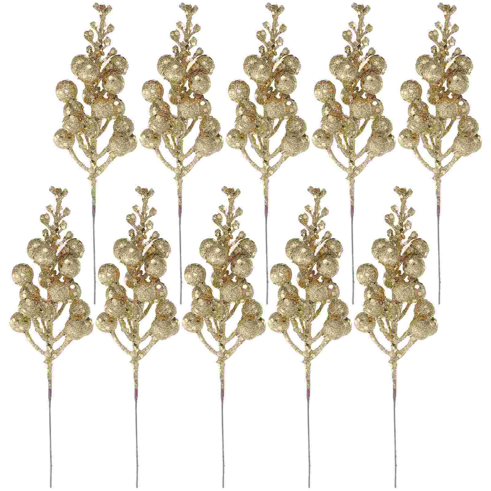 10 шт. рождественские имитации ягод елочные украшения искусственные выбор