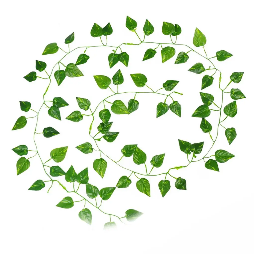 Искусственный цветочный венок для домашнего декора 2 м |