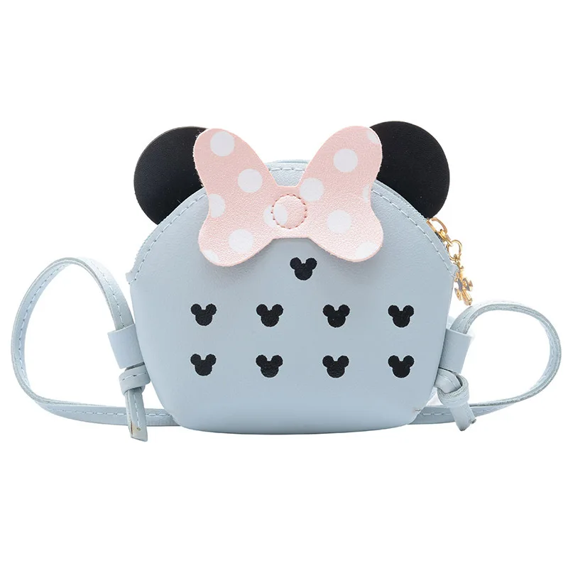 Children's Crossbody Bags Disney Kawaii Mickey Mouse Messenger Bag Minnie Cartoon Anime Bags Small Purses and Handbags for Kids