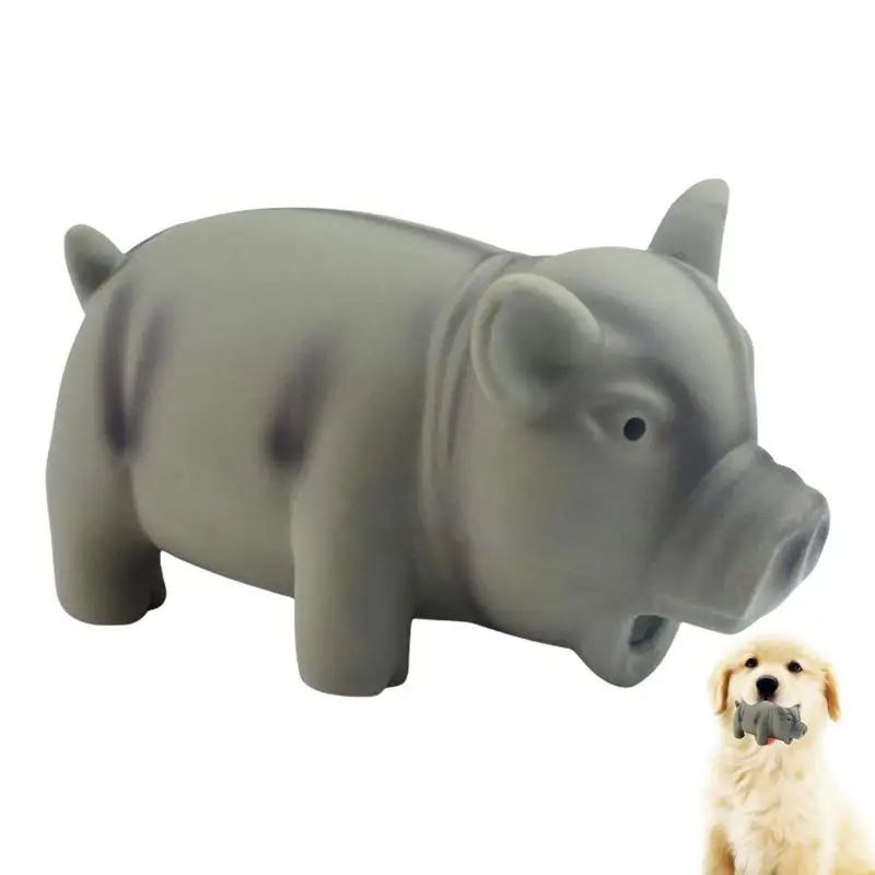 

Grunting Pig Dog Toy Grunting Pig Dog Toy That Oinks Grunts For Small Medium Large Dogs Latex Grunting Pig Dog Toy Relief Anxiet
