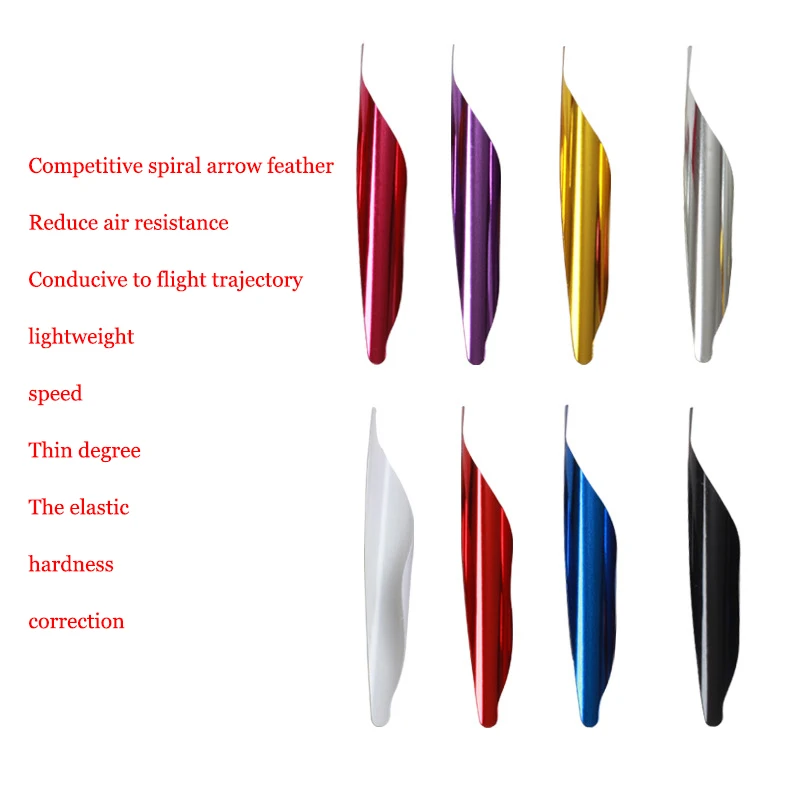 50 шт. правые спиральные Fletches стрельба из лука стрела вал DIY аксессуары 1 8 дюймов